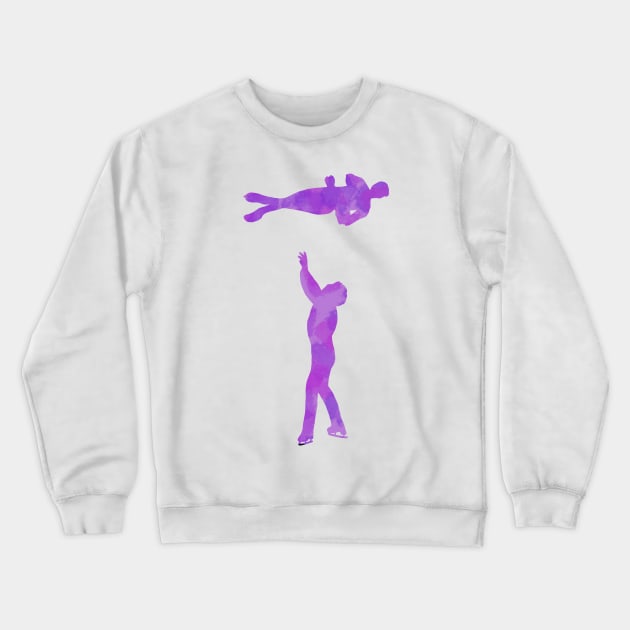 Figure skating (twist) Crewneck Sweatshirt by Becky-Marie